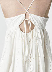 Robe courte blanc IMPERIAL pour femme seconde vue