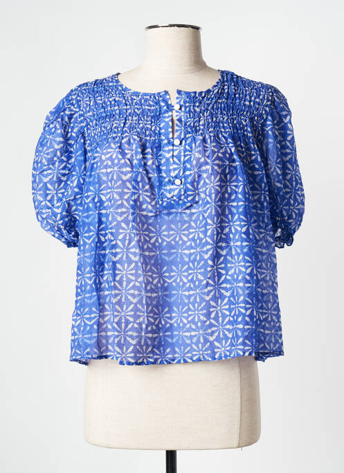 Top bleu BELLEROSE pour femme