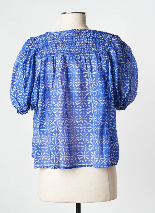 Top bleu BELLEROSE pour femme