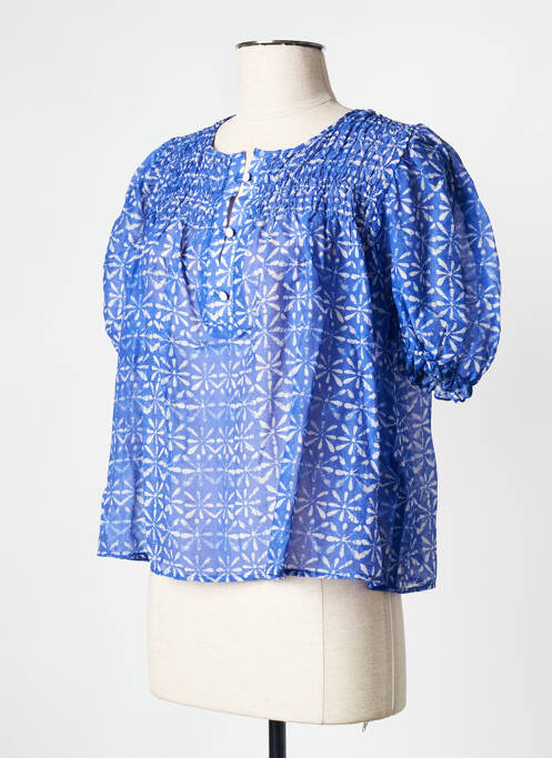 Top bleu BELLEROSE pour femme