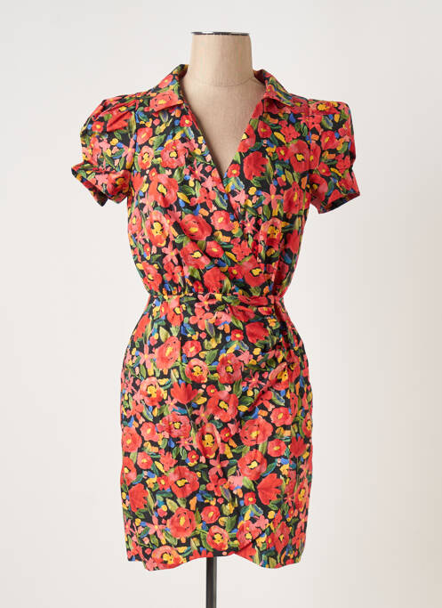 Robe courte rouge NAF NAF pour femme