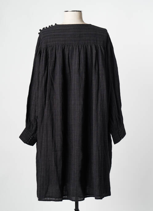 Robe mi-longue noir BELLE PIÈCE pour femme