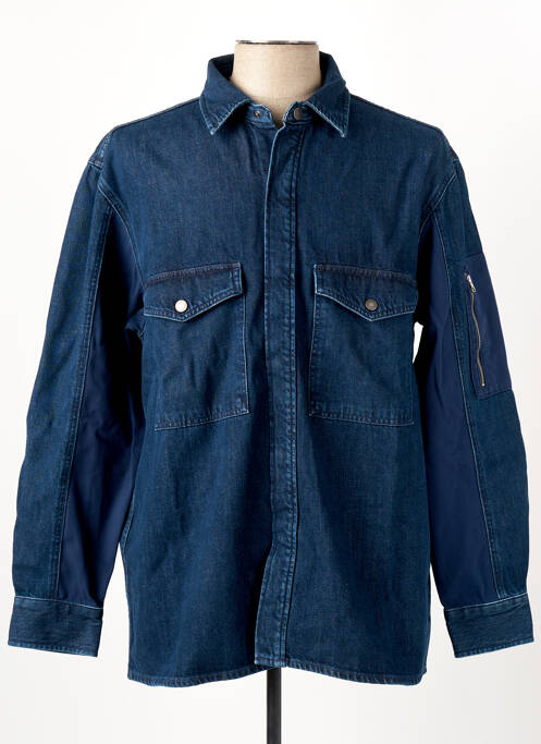 Veste casual bleu EDWIN pour homme