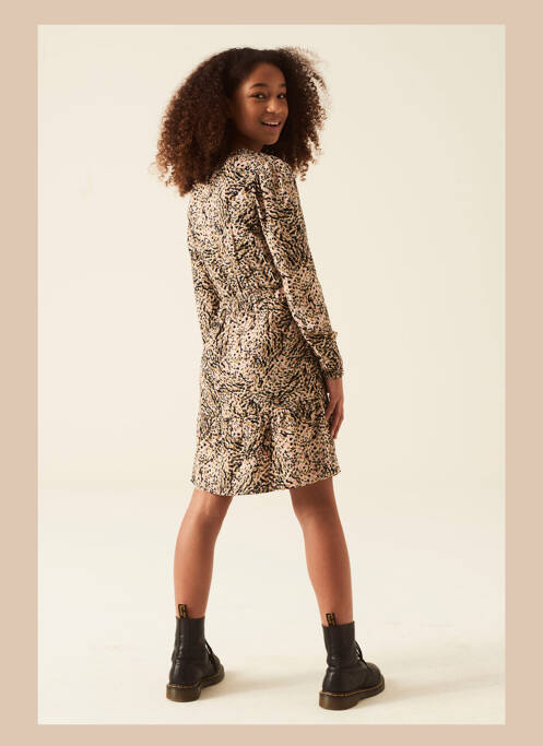 Robe courte blanc GARCIA pour fille