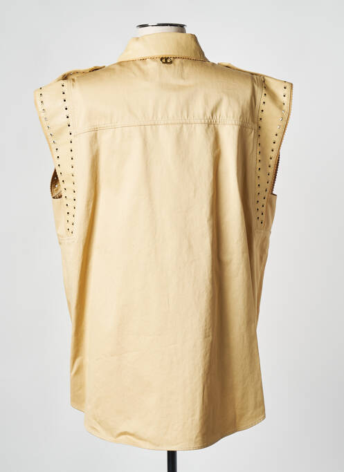 Gilet sans manche beige TWINSET pour femme