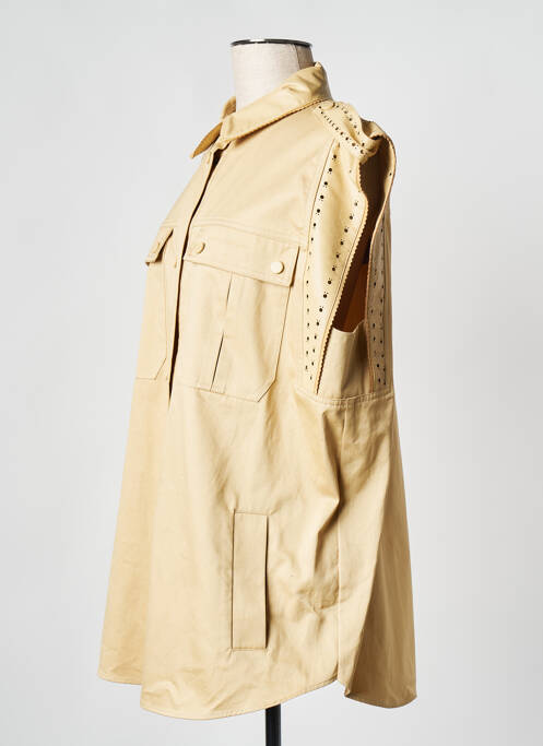 Gilet sans manche beige TWINSET pour femme