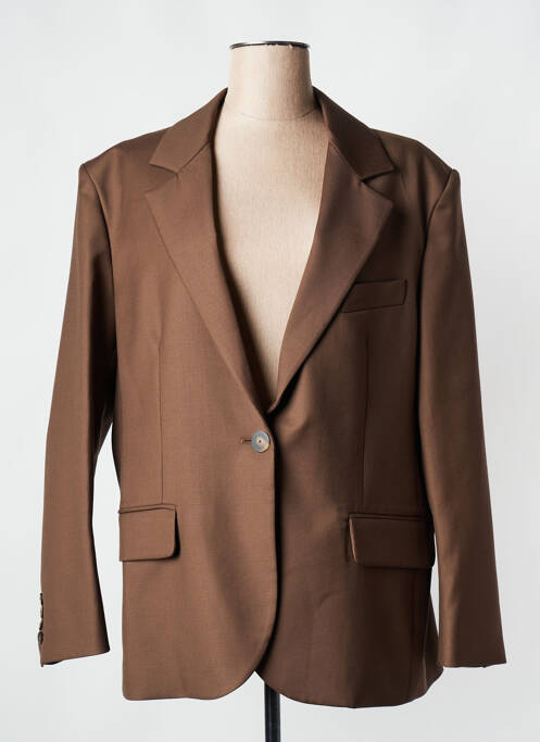 Blazer marron MARGAUX LONNBERG pour femme