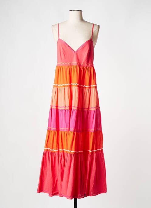 Robe mi-longue rose TWINSET pour femme