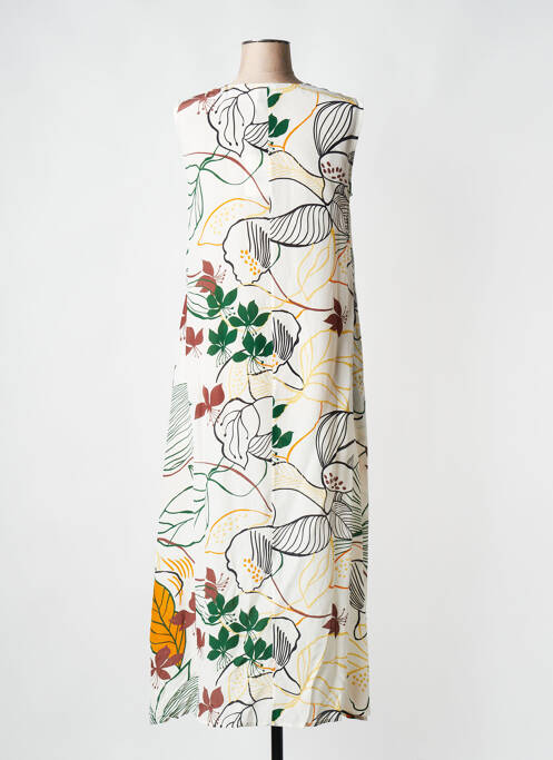 Robe longue blanc ATTIC AND BARN pour femme