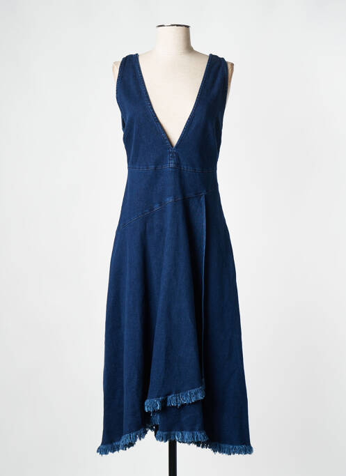 Robe mi-longue bleu MAX&CO. pour femme