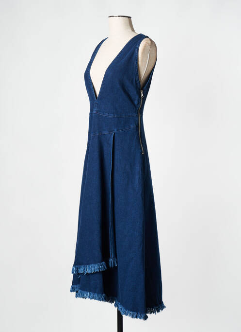 Robe mi-longue bleu MAX&CO. femme