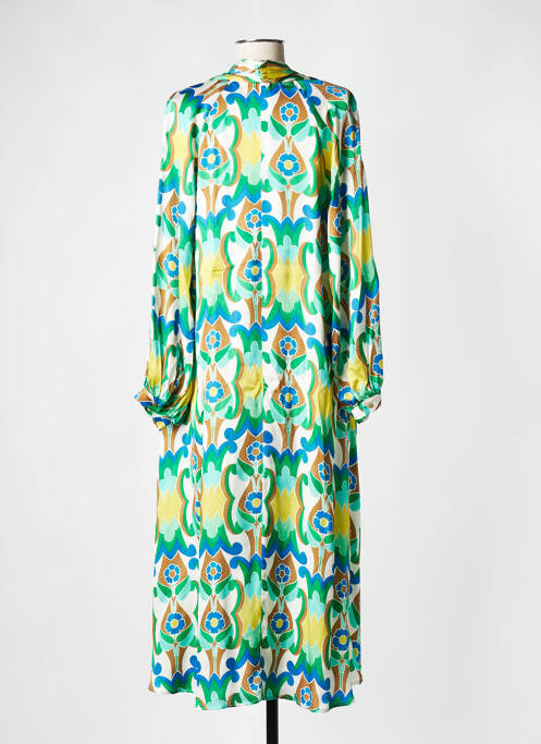 Robe mi-longue vert IMPERIAL femme