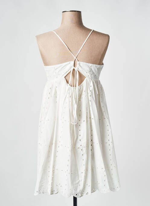 Robe courte blanc IMPERIAL pour femme