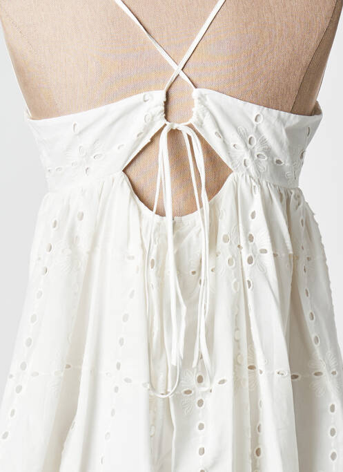 Robe courte blanc IMPERIAL pour femme