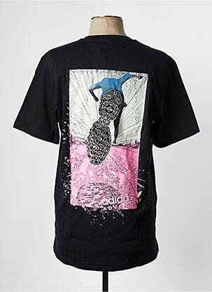 T-shirt noir ADIDAS homme
