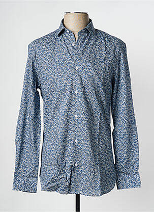 Chemise manches courtes bleu ATELIER PRIVÉ pour homme