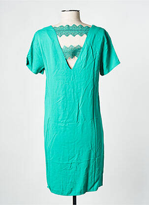 Robe courte vert VILA femme