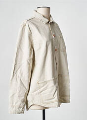 Veste en jean gris SAMSOE & SAMSOE pour femme seconde vue