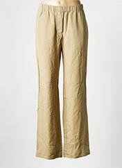 Pantalon droit beige SAMSOE & SAMSOE pour femme seconde vue