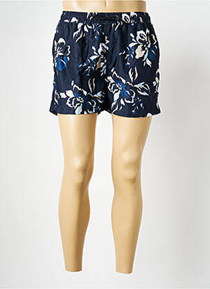 Short de bain bleu SELECTED pour homme
