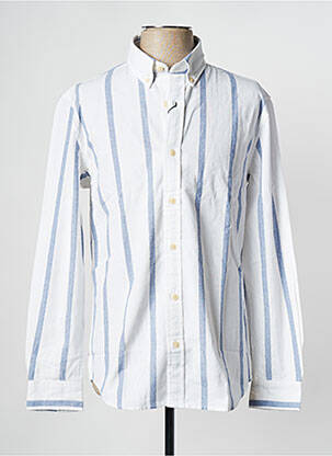 Chemise manches longues bleu SELECTED pour homme