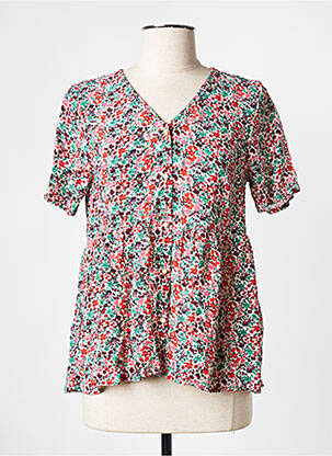 Top rouge PIECES femme
