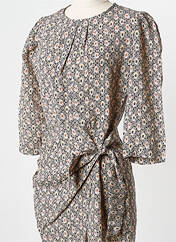 Robe courte gris SESSUN pour femme seconde vue