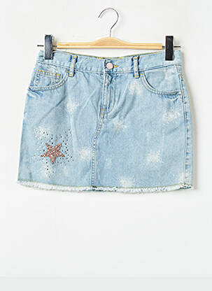 Jupe courte bleu GUESS fille