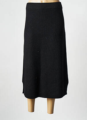 Jupe mi-longue noir MAX MARA femme
