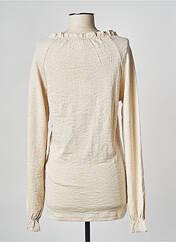 T-shirt / Top maternité beige NOPPIES pour femme seconde vue