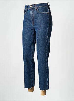 Jeans coupe droite bleu 7 FOR ALL MANKIND femme