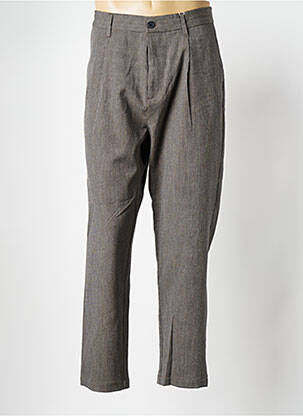 Pantalon droit marron MINIMUM homme