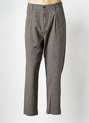 Pantalon droit marron MINIMUM pour homme seconde vue