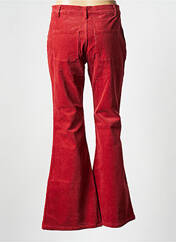 Pantalon large rouge MOLLY BRACKEN pour femme seconde vue