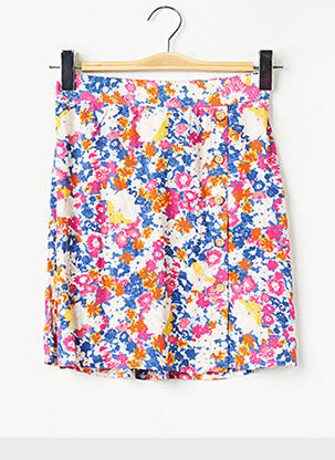 Jupe courte rose PIECES femme