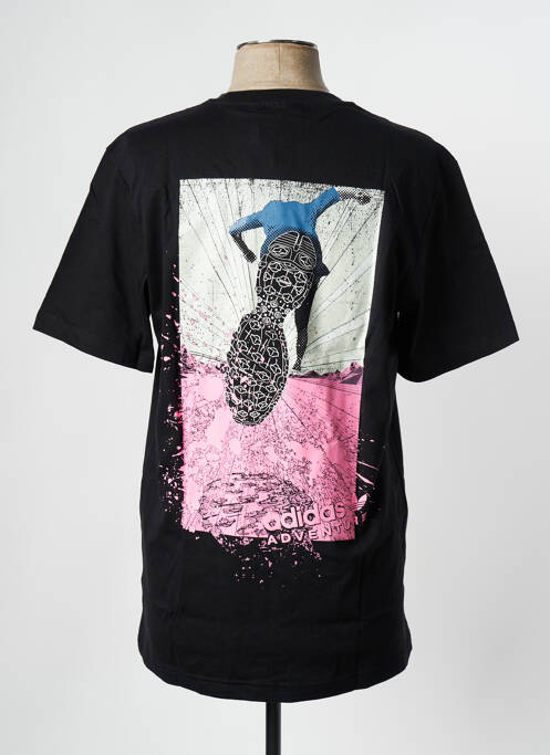 T-shirt noir ADIDAS pour homme