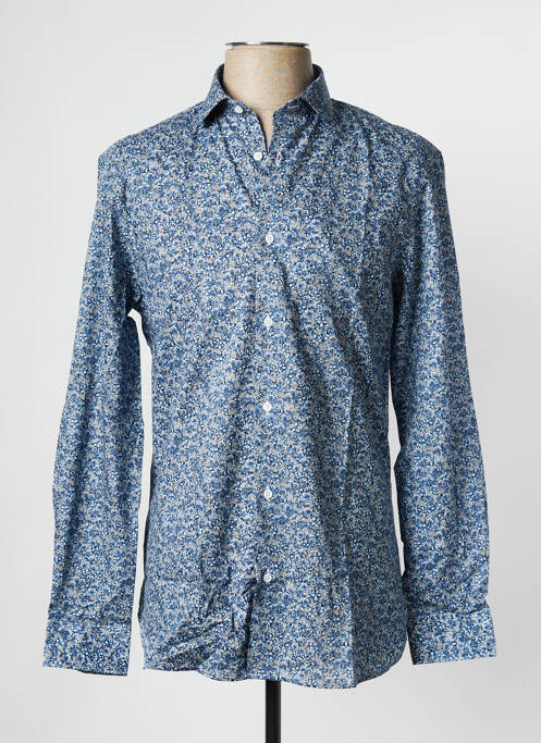 Chemise manches courtes bleu ATELIER PRIVÉ pour homme