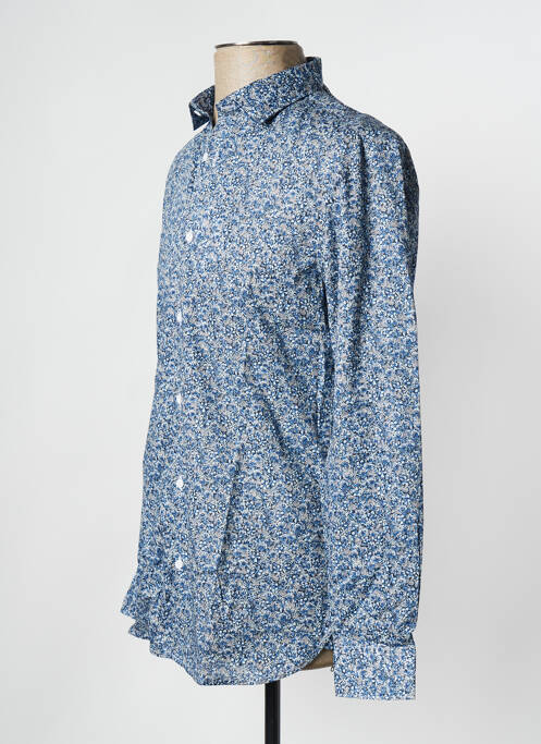 Chemise manches courtes bleu ATELIER PRIVÉ pour homme