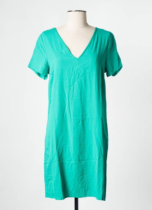Robe courte vert VILA pour femme