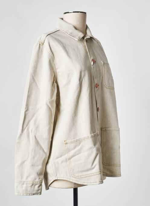 Veste en jean gris SAMSOE & SAMSOE pour femme