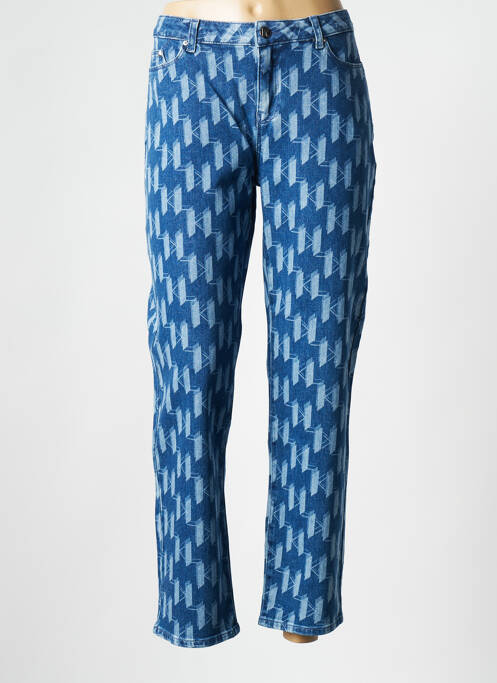 Jeans coupe droite bleu KARL LAGERFELD pour femme