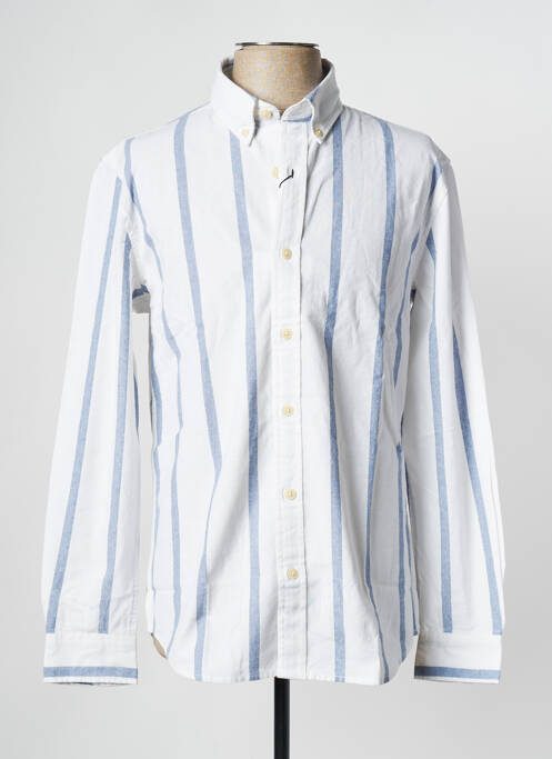 Chemise manches longues bleu SELECTED pour homme