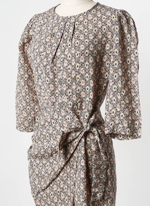 Robe courte gris SESSUN pour femme