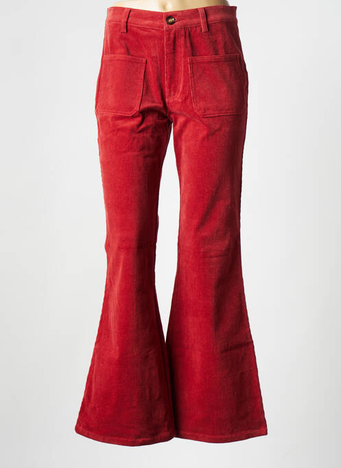 Pantalon large rouge MOLLY BRACKEN pour femme