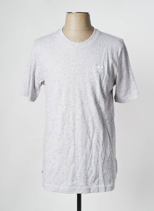 T-shirt gris ADIDAS pour homme