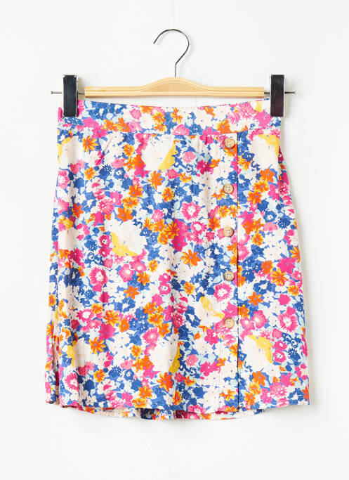 Jupe courte rose PIECES pour femme