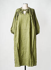 Robe mi-longue vert BELLE PIÈCE pour femme seconde vue