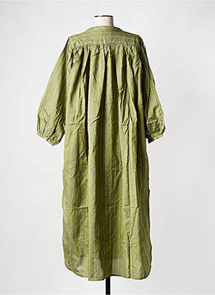 Robe mi-longue vert BELLE PIÈCE femme