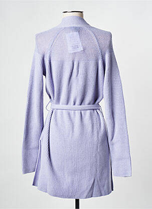 Gilet manches longues violet THEORY femme