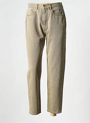 Jeans coupe droite vert BELLEROSE pour femme